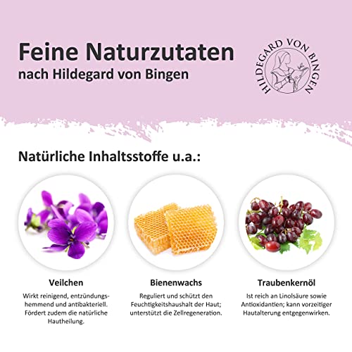 Veilchen-Creme nach Hildegard von Bingen - Anti-Aging - Pflege für Teint und Dekolleté - 50 ml - 3