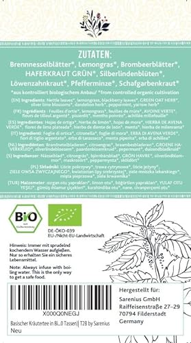 Basischer Kräutertee in Bio-Qualität zur basischen Ernährung - 9